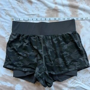 Camo Fabletics Women's Running Shorts